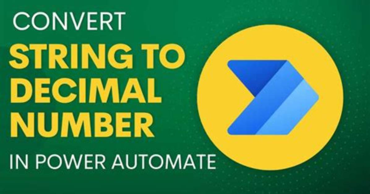 How to Convert Number to Decimal String?