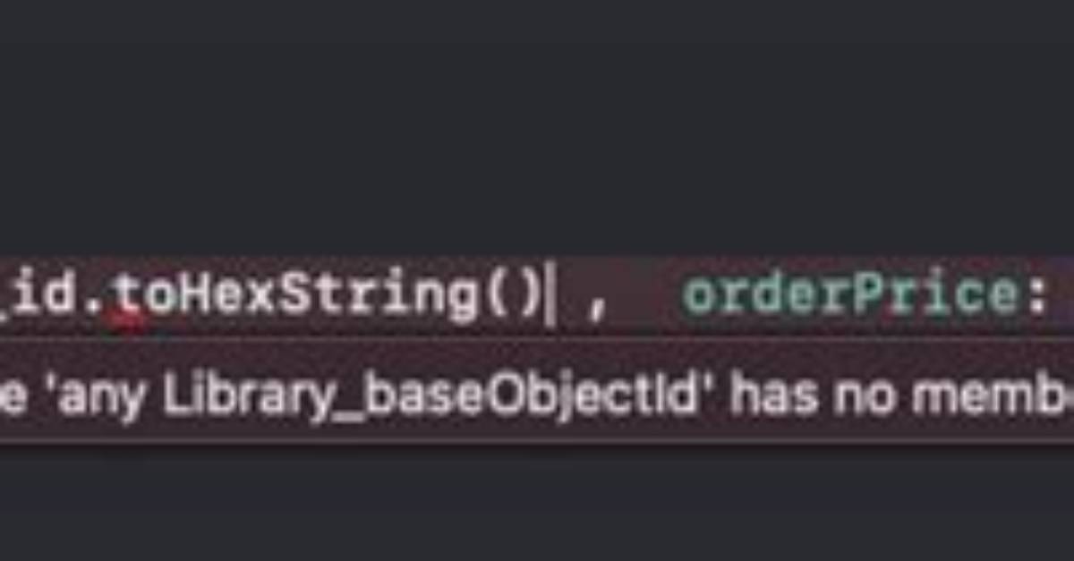 How to Convert Objectid to String
