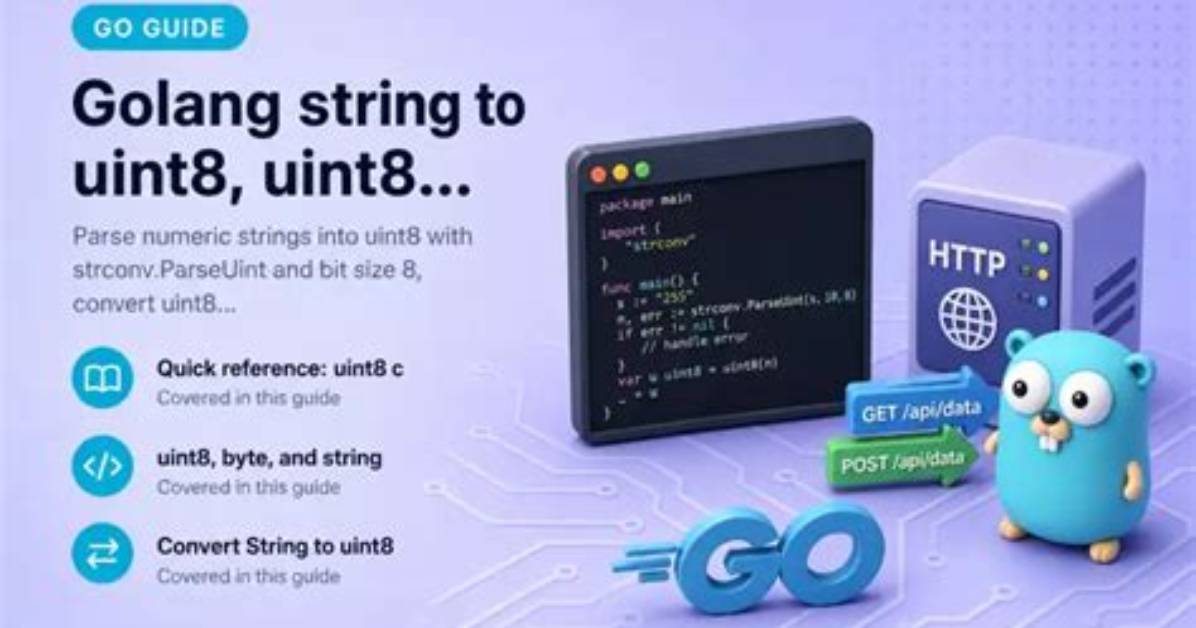 How to Convert Uint8 to String