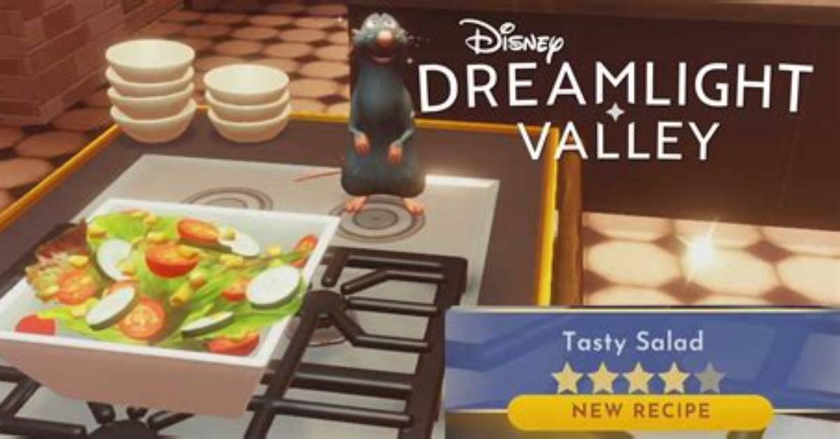 How to Cook Tasty Salad in Disney Dreamlight Valley