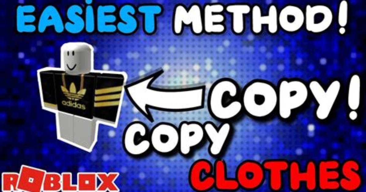 How to Copy Roblox Clothes
