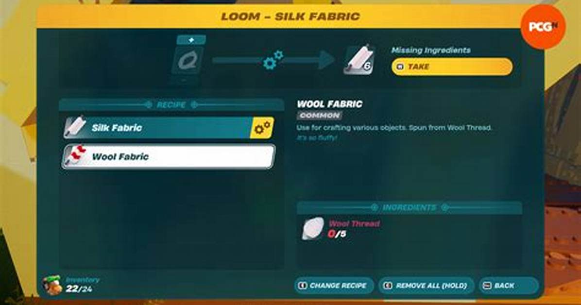 How to Craft Wool Fabric in Lego Fortnite