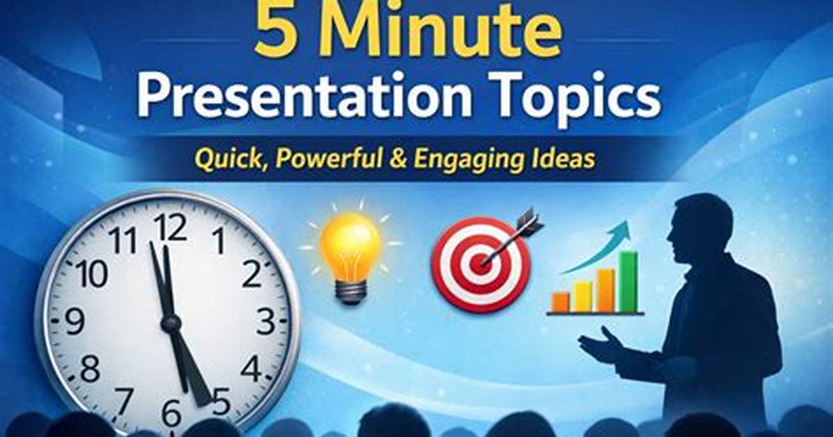 How to Create a 5 Minute Presentation