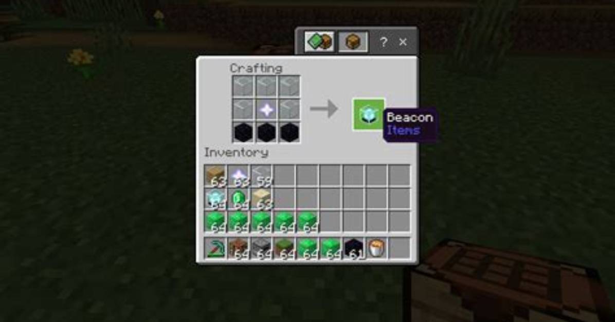 How to Create a Beacon in Minecraft