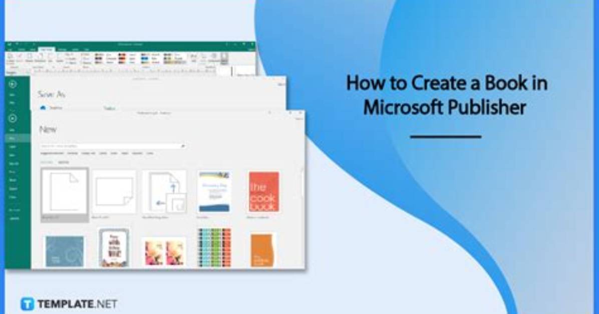 How to Create a Book Using Microsoft Publisher