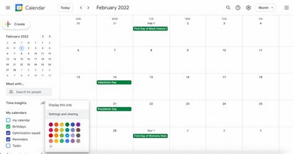How to Create a Calendar in Google Calendar App