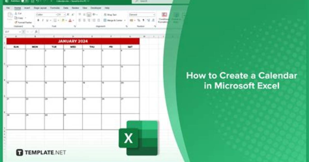 How to Create a Calendar Template in Google Docs