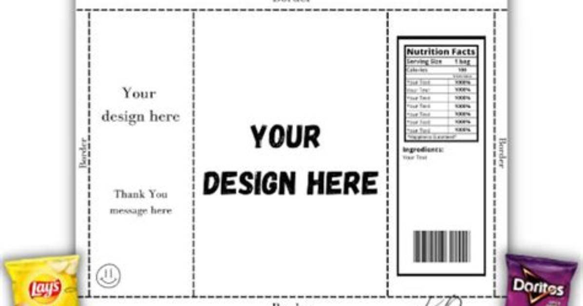 How to Create a Chip Bag Template