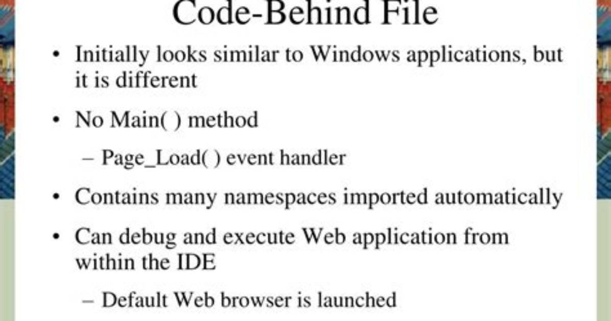 How to Create a Code Behind File for Blazor Client Side