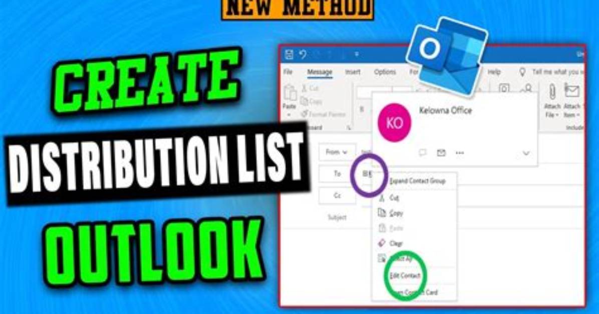 How to Create a Distribution List on Office 365