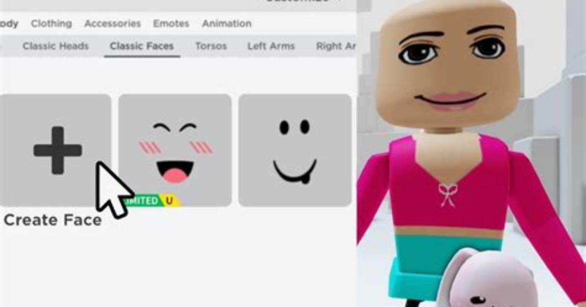 How to Create a Face on Roblox and Sell It