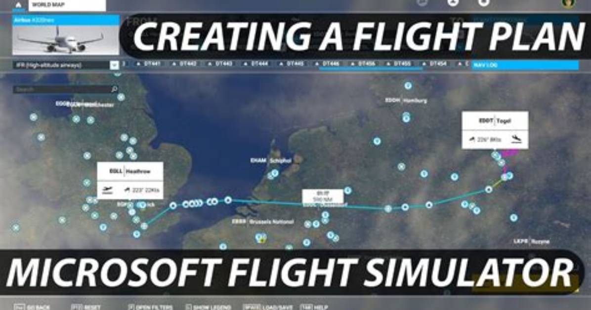 How to Create a Flight Plan in Fsx