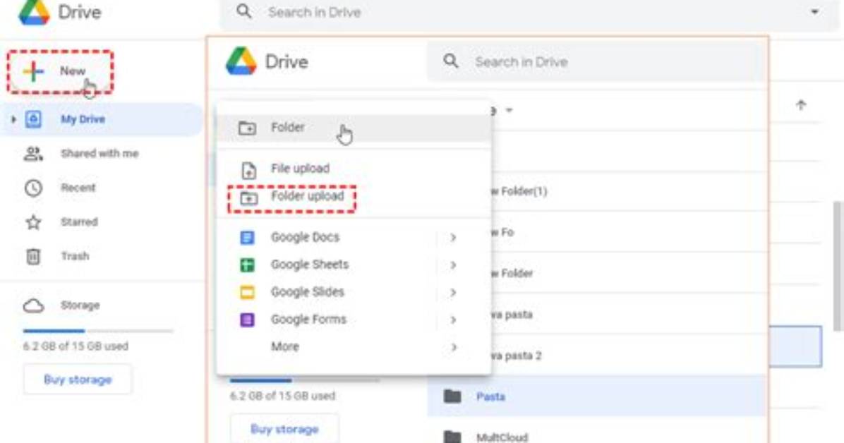 How to Create a Google Drive Folder for Photos