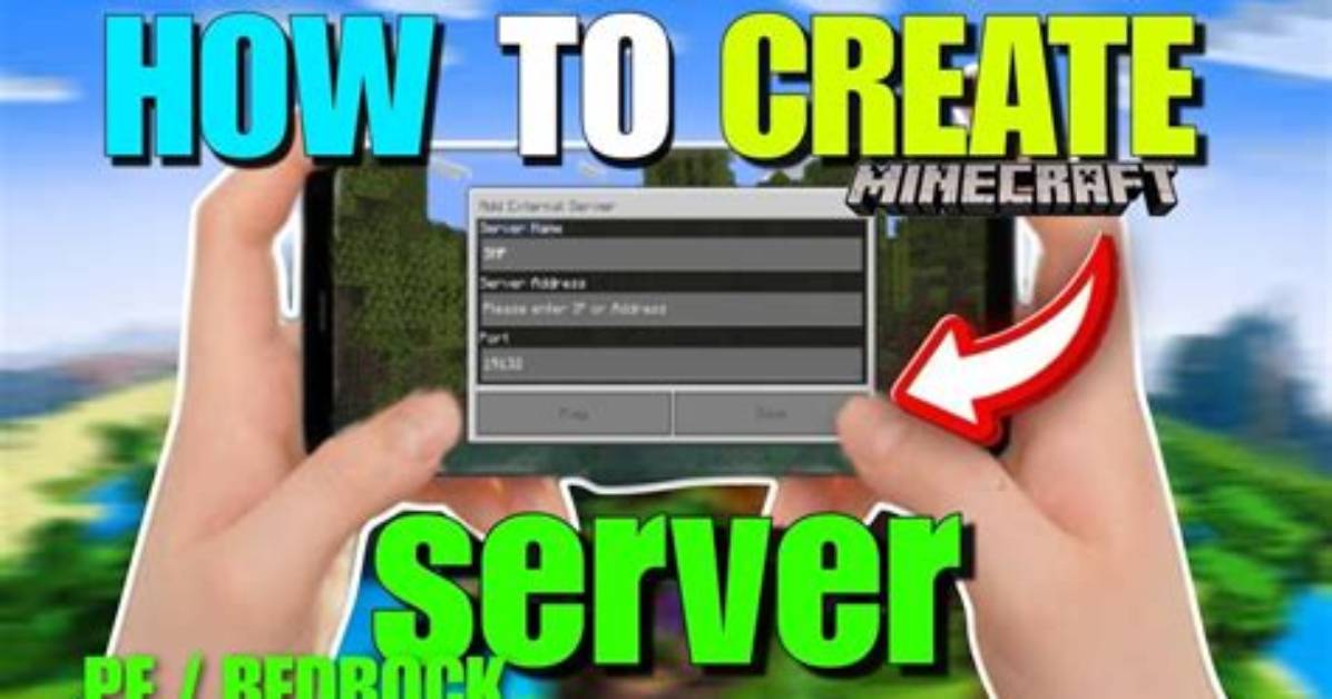 How to Create a Minecraft Pe Server Free
