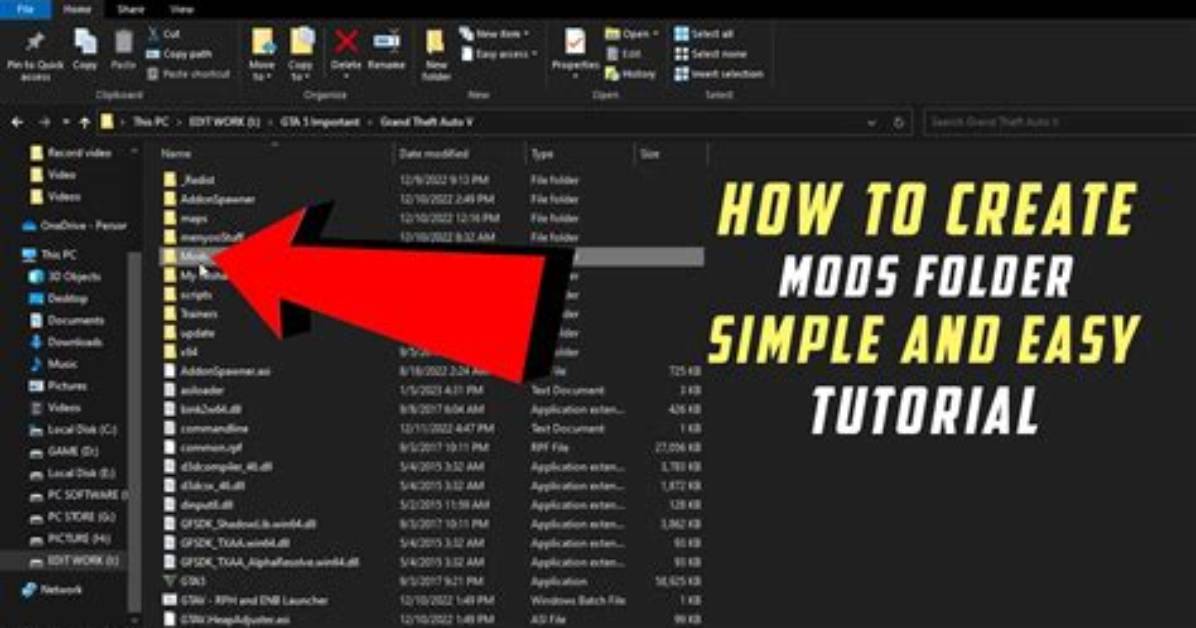 How to Create a Mods Folder for Sims 3