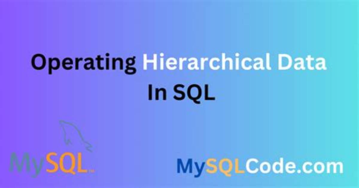 How to Create a Mysql Hierarchical Recursive Query?