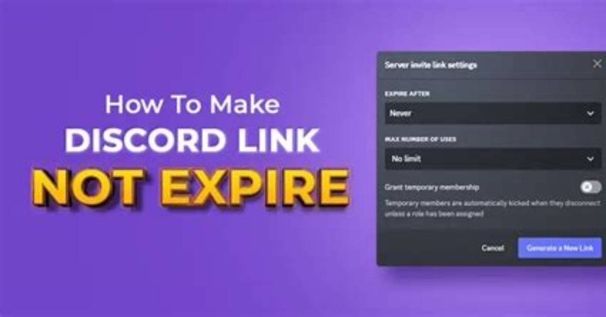 How to Create a Permanent Discord Link