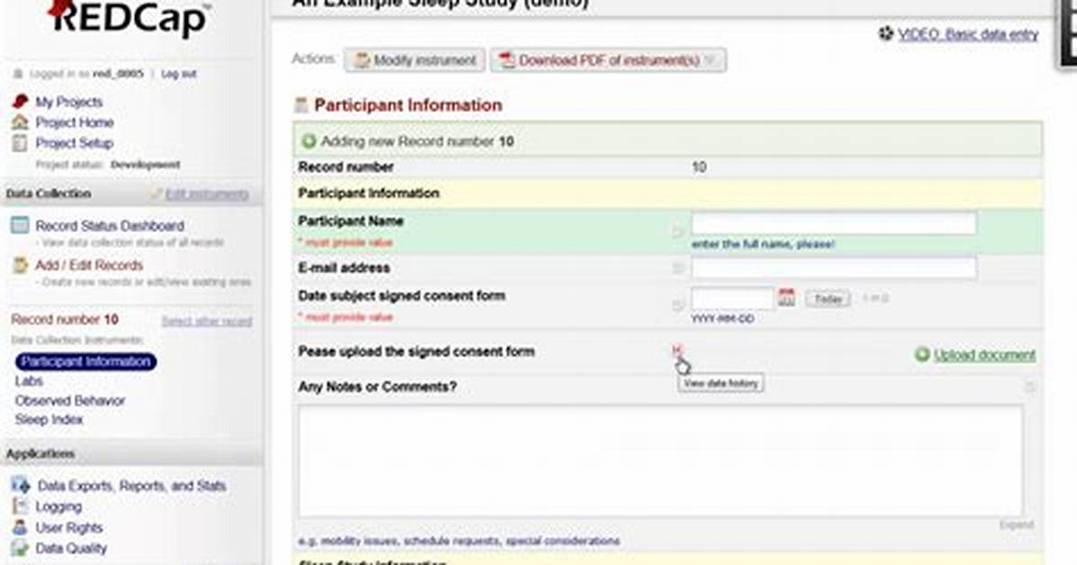 How to Create a Survey in Redcap