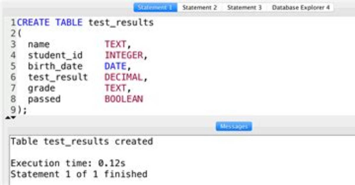 How to Create a Table Using "With" Clause in Sql