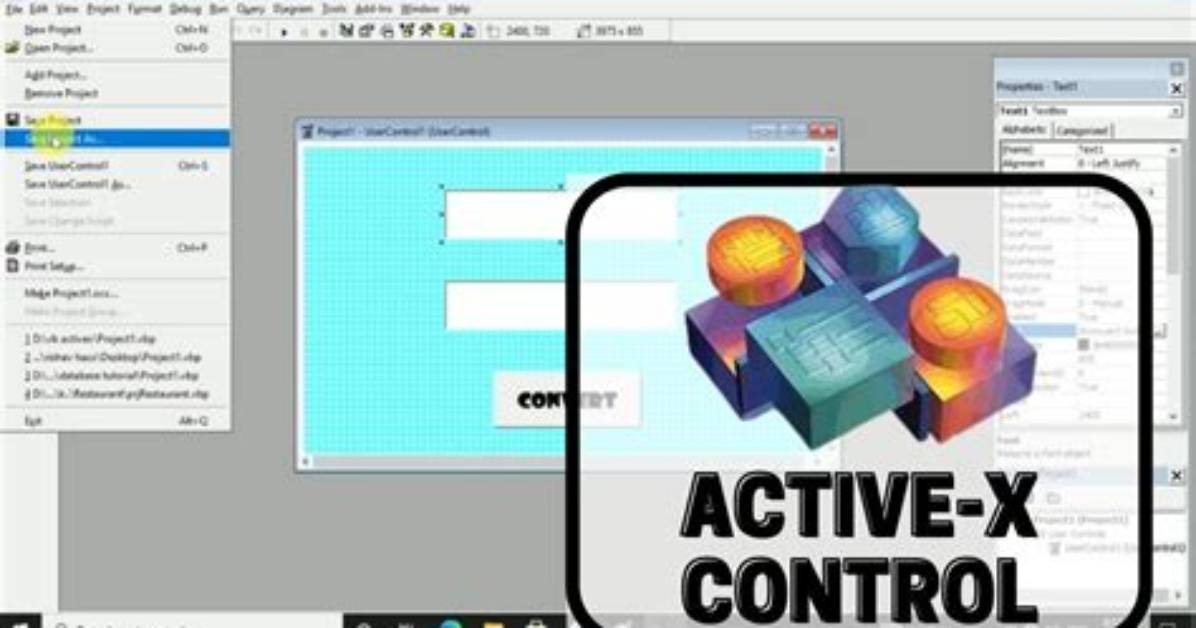 How to Create Activex Control in Vb6 0