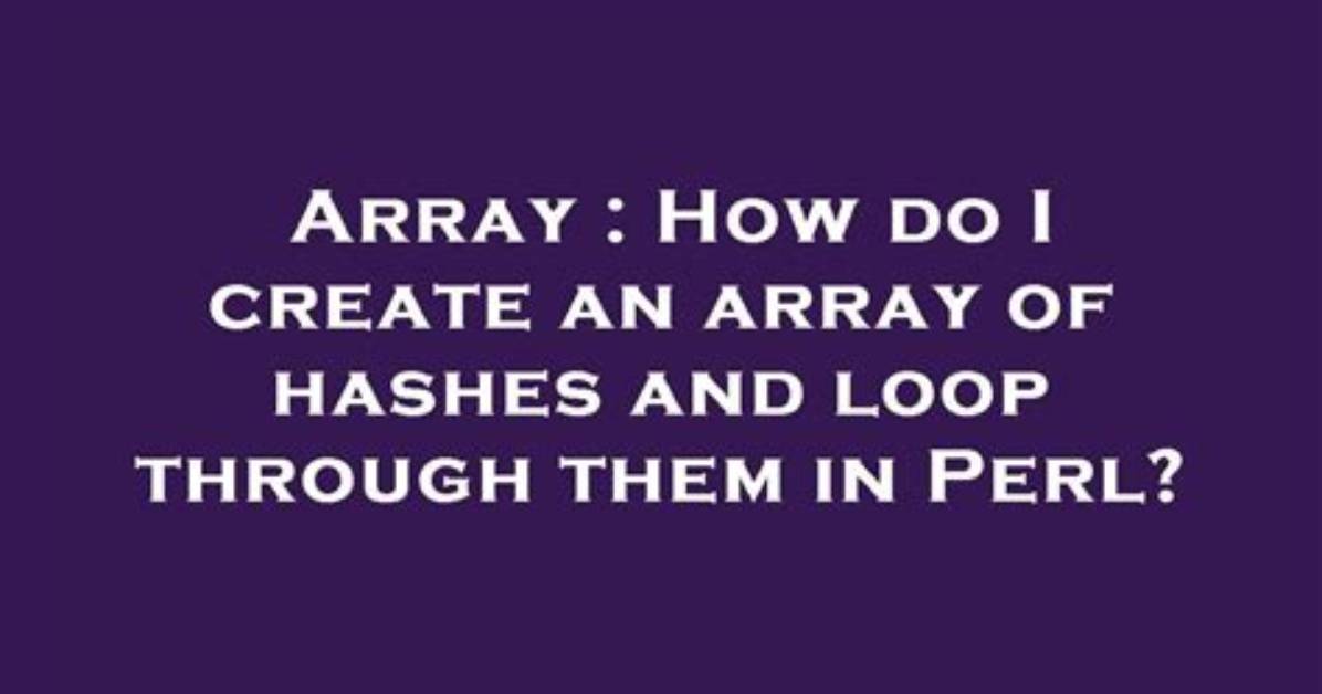 How-to Create an Array of Hashes in Ruby