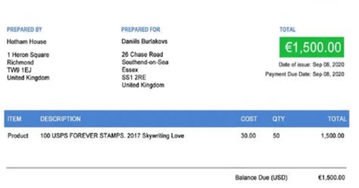 How to Create an Ebay Invoice