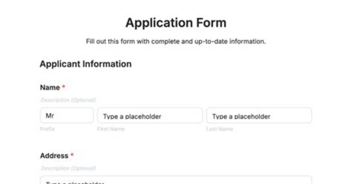 How to Create an Online Application Form in Word