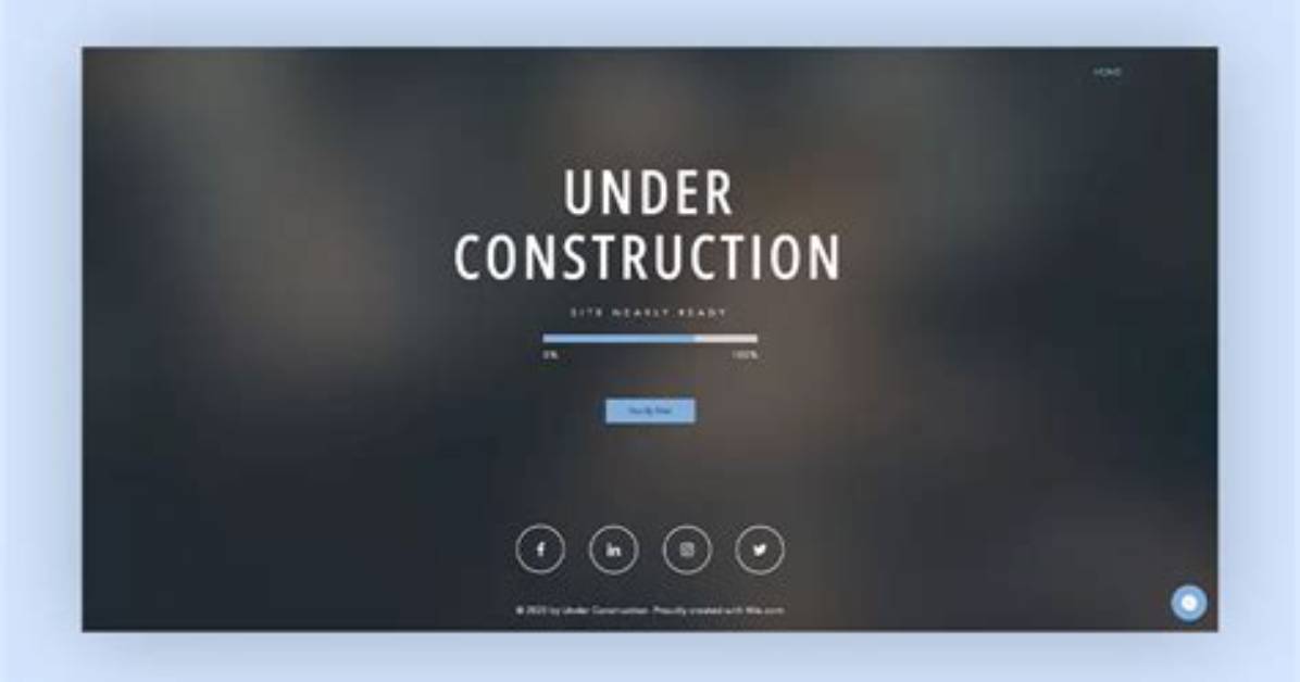 How to Create an Under Construction Page in Wordpress