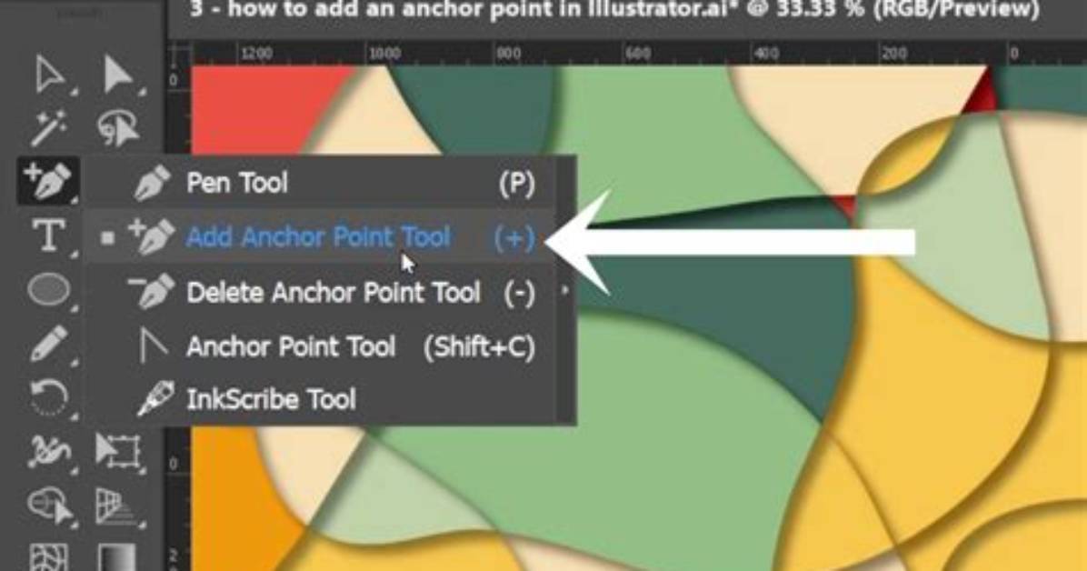 How to Create Anchor Points in Illustrator