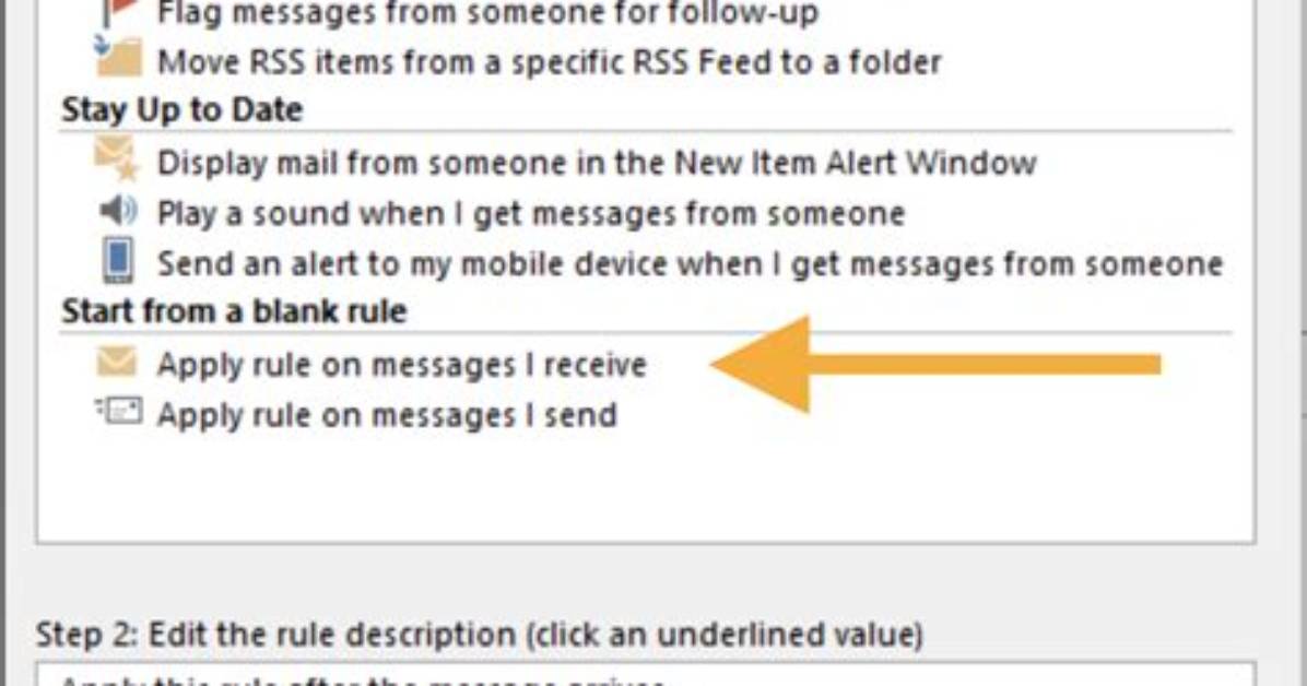 How to Create Auto Forward Rule in Outlook 2013