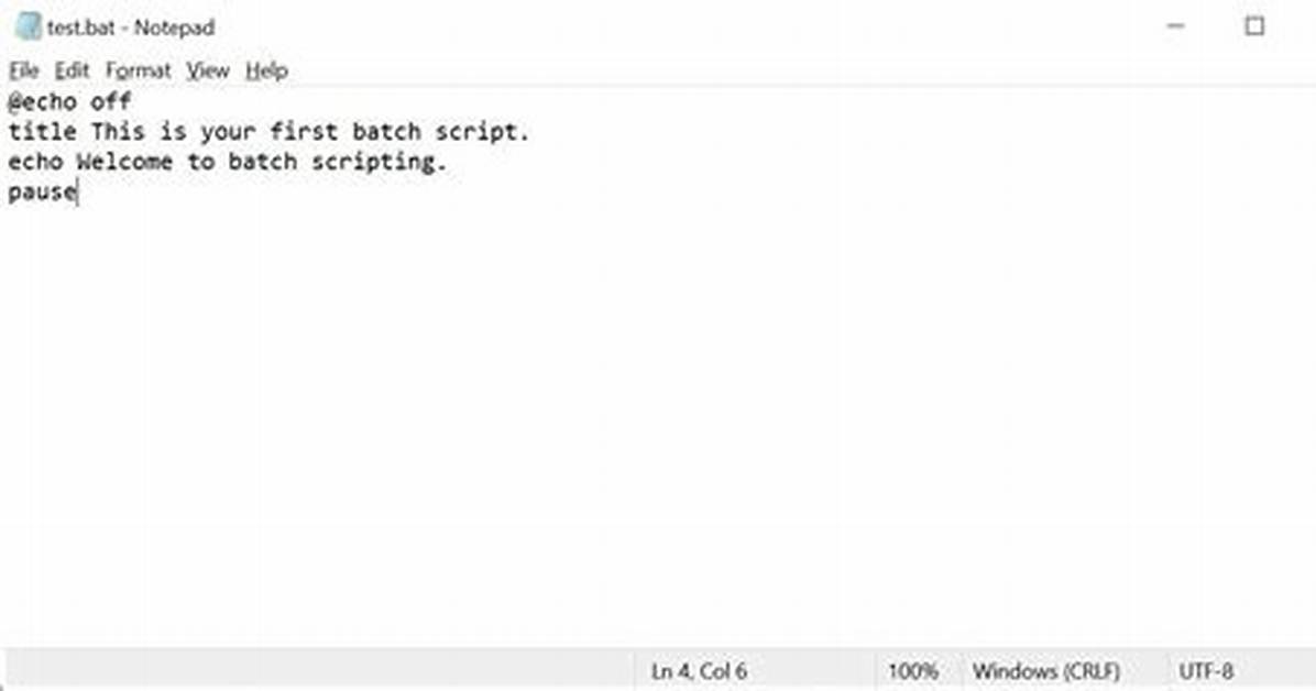 How to Create Bat File to Run Java Program