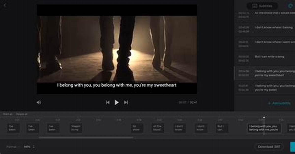 How to Create Black Background for Subtitles