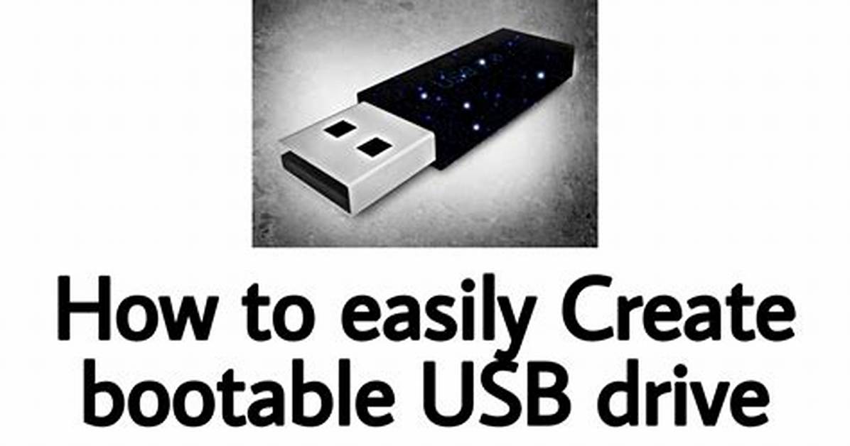 How to Create Bootable Usb Drive in Ubuntu