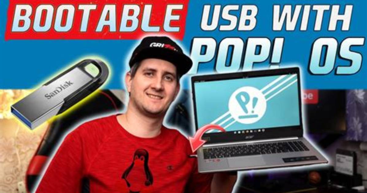 How to Create Bootable Usb Pop Os