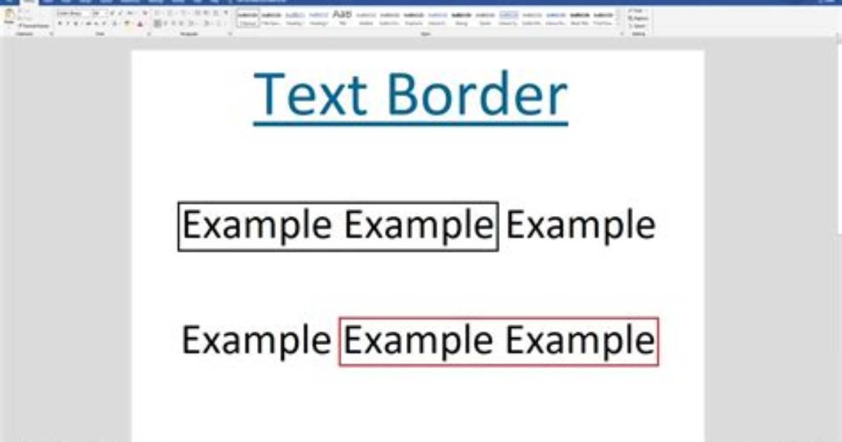 How to Create Border Around Text in Photoshop