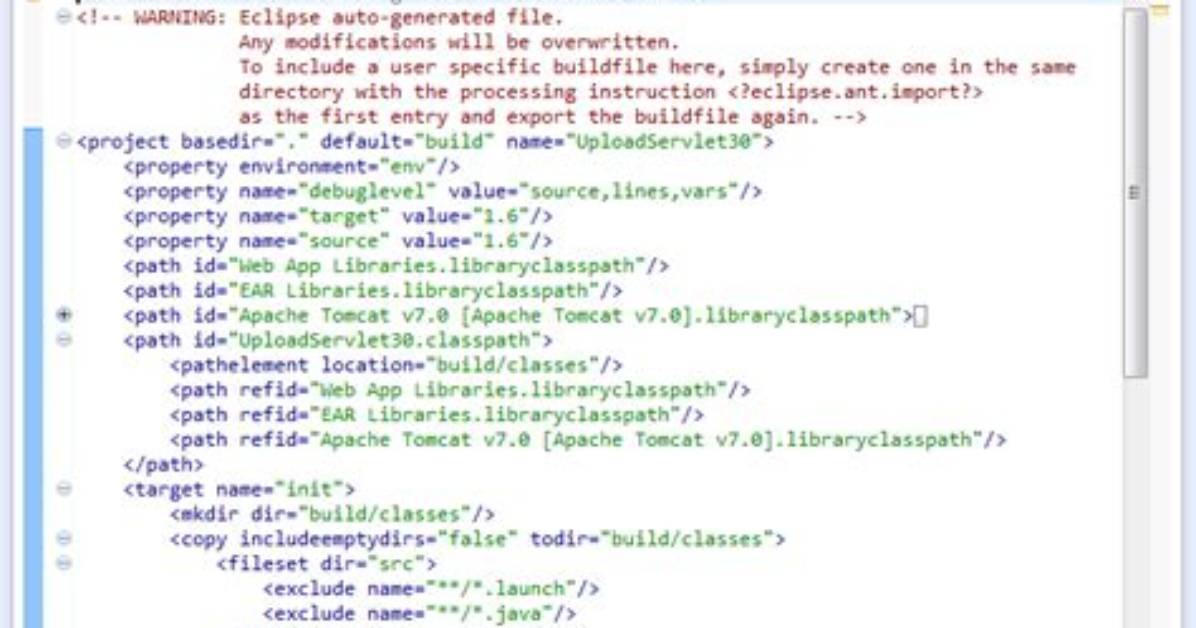 How to Create Build. Xml File for Ant