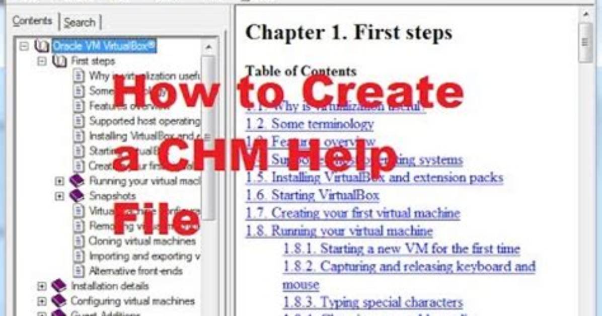 How to Create Chm File from Word?