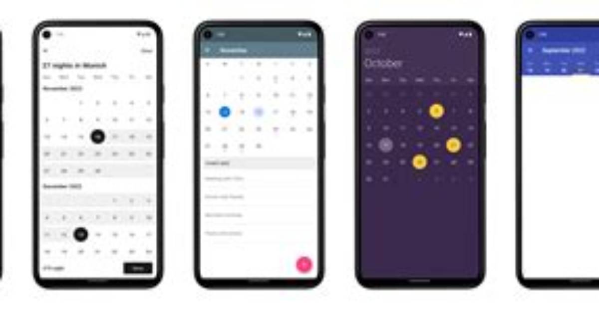 How to Create Custom Calendar in Android Example