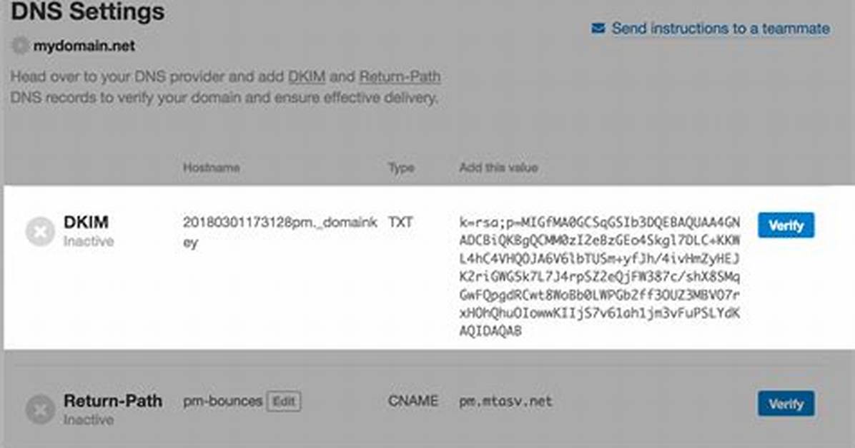 How to Create Dkim Record in Microsoft Dns
