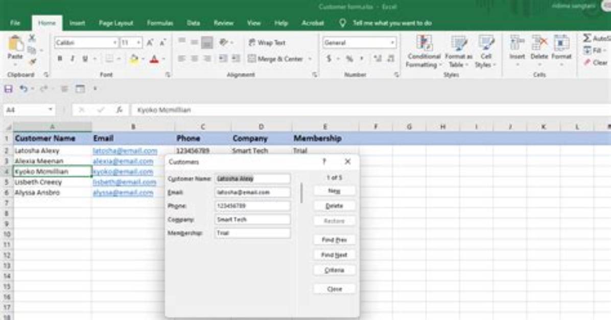 How to Create Fillable Forms in Excel 2013