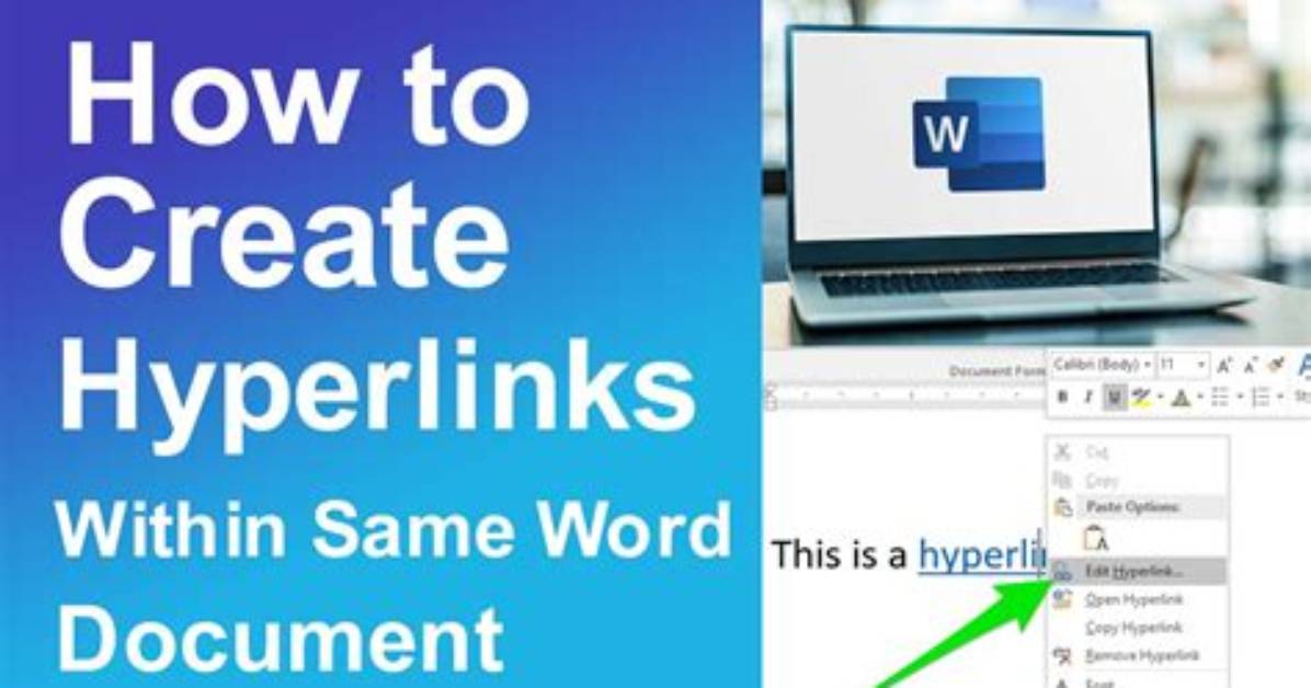 How to Create Hyperlink Index in Word Document
