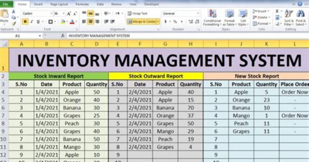 How to Create Inventory System Using Ms Access