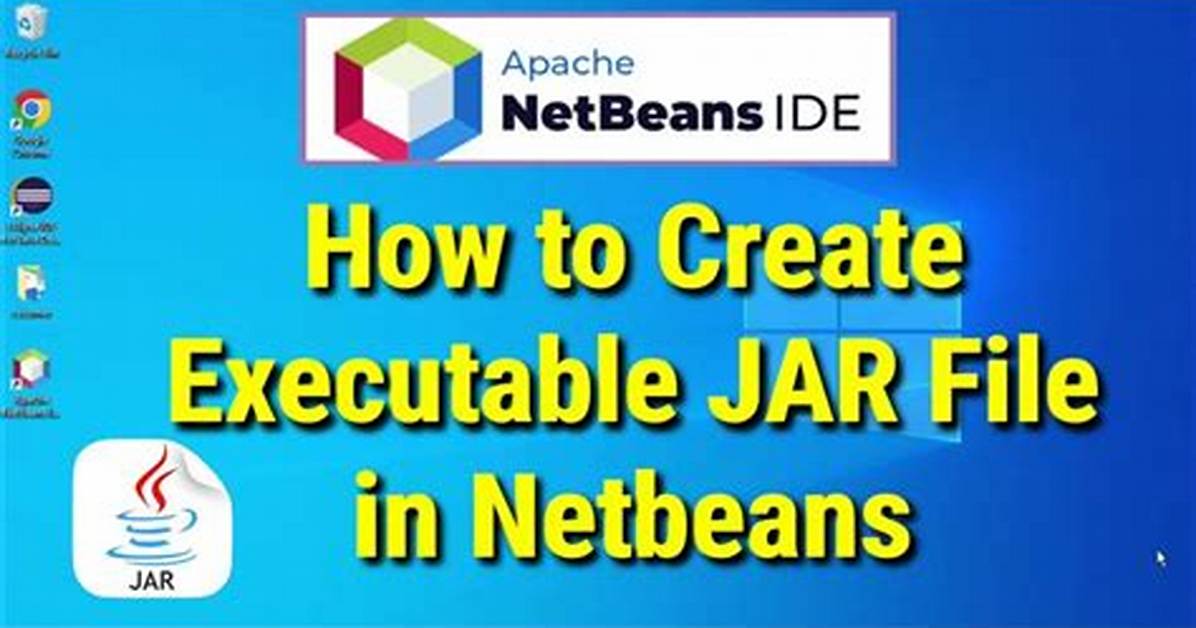 How to Create Jar in Netbeans