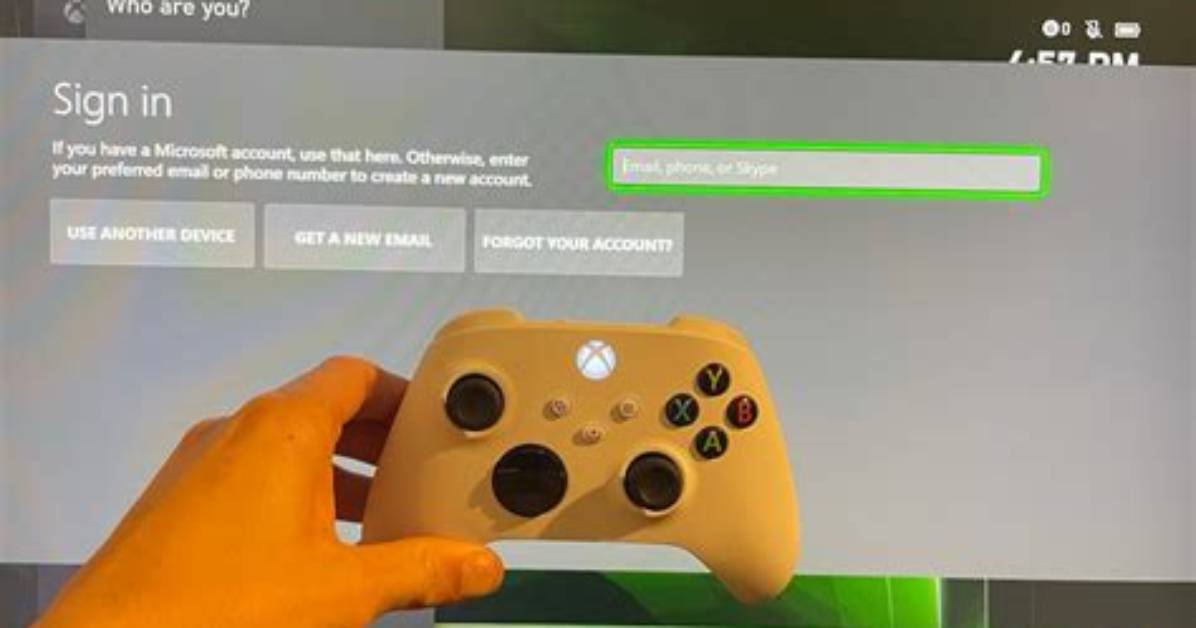How to Create Microsoft Account for Xbox One