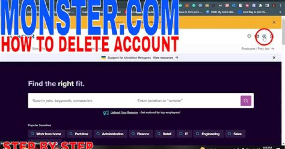 How to Create Monster Account
