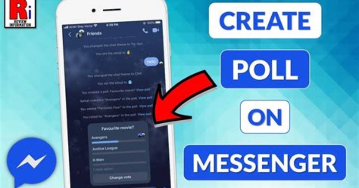 How to Create Poll on Messenger Group Chat