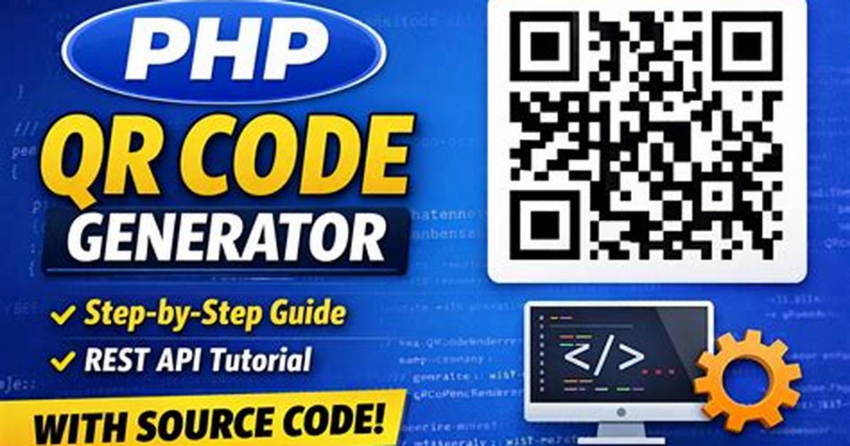 How to Create Qr Code Using Php
