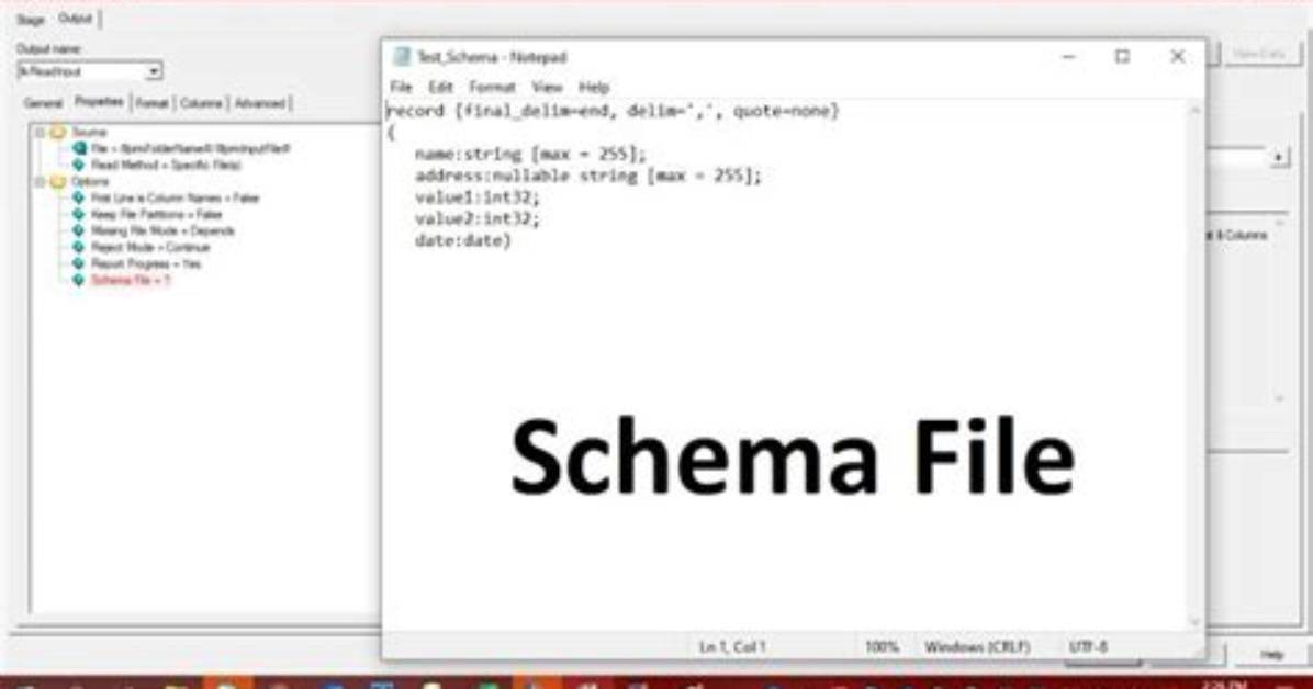 How to Create Schema File in Datastage