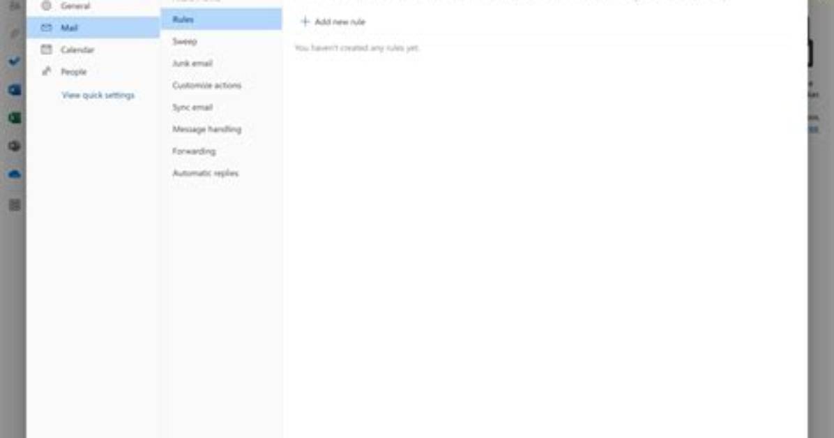 How to Create Server Side Rules in Outlook