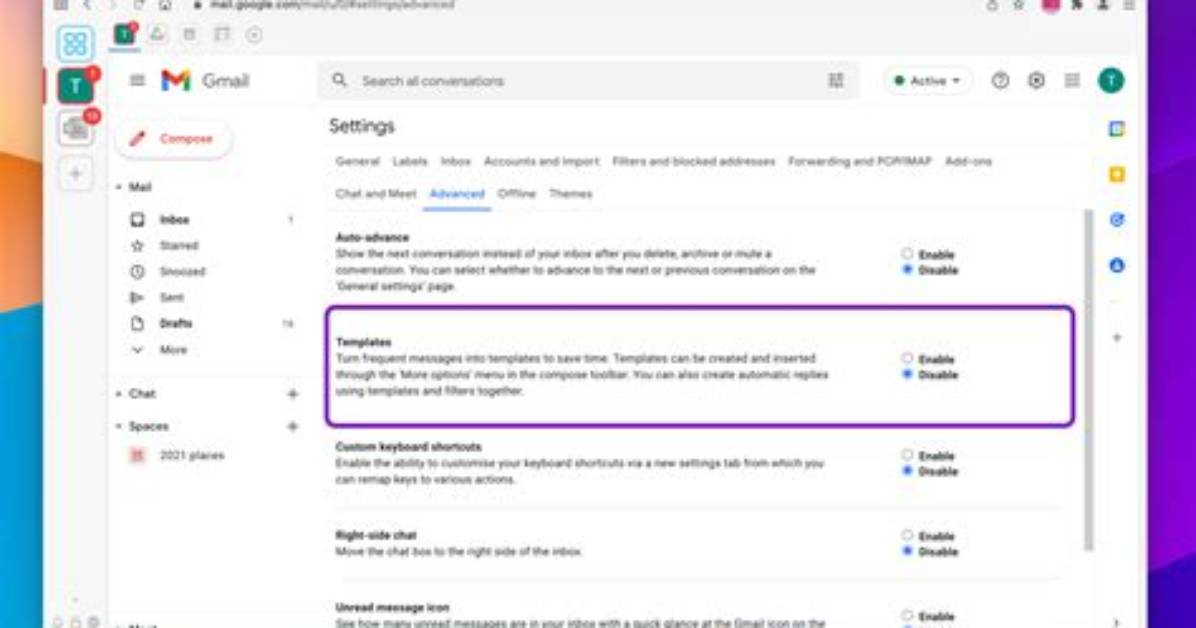 How to Create Template in Gmail with Attachment